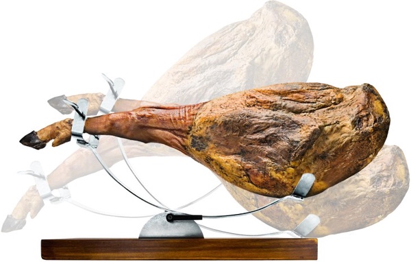 Jamonero Giratorio con Cabezal Fijo y Base Ajustable